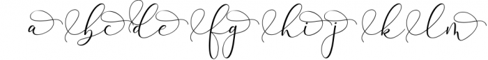 Rachela Lovely Calligraphy Font 3 Font LOWERCASE