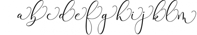 Rachela Lovely Calligraphy Font 4 Font LOWERCASE