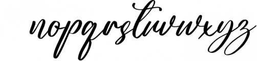 Rachela Script Font LOWERCASE