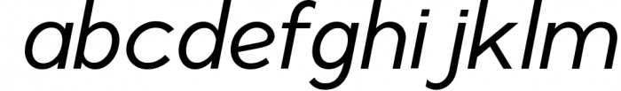 Radian | A Geometric Sans Serif Typeface 12 Font LOWERCASE
