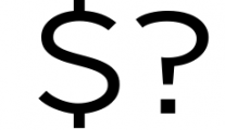 Radian | A Geometric Sans Serif Typeface 13 Font OTHER CHARS