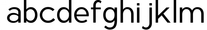 Radian | A Geometric Sans Serif Typeface 13 Font LOWERCASE