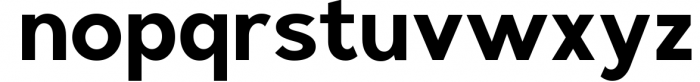 Radian | A Geometric Sans Serif Typeface 14 Font LOWERCASE
