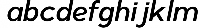 Radian | A Geometric Sans Serif Typeface 1 Font LOWERCASE