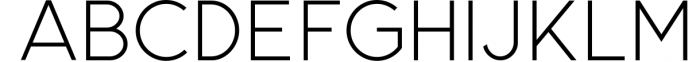 Radian | A Geometric Sans Serif Typeface 2 Font UPPERCASE