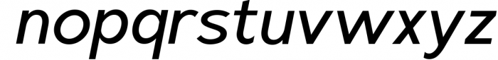 Radian | A Geometric Sans Serif Typeface 4 Font LOWERCASE