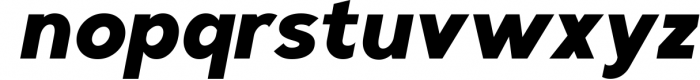 Radian | A Geometric Sans Serif Typeface 7 Font LOWERCASE