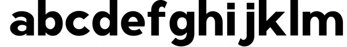 Radian | A Geometric Sans Serif Typeface 8 Font LOWERCASE