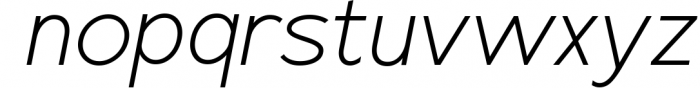 Radian | A Geometric Sans Serif Typeface 9 Font LOWERCASE