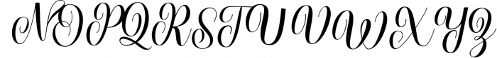 Radley Script Font UPPERCASE