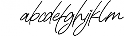 Rafaella Signature - Signature Script Font 1 Font LOWERCASE