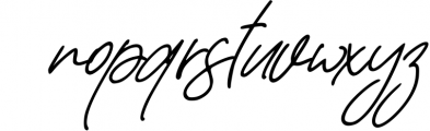 Rafaella Signature - Signature Script Font 1 Font LOWERCASE