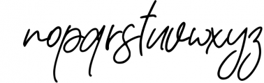 Rafaella Signature - Signature Script Font Font LOWERCASE