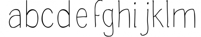 Rafka Script Font LOWERCASE