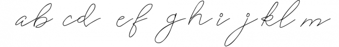 Rahayu Signature Font Font LOWERCASE