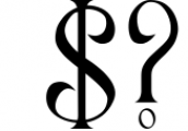 Raindrops - Stylish Serif Font OTHER CHARS