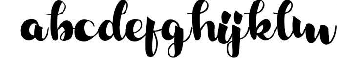 Ralynda - Modern Calligraphy Font LOWERCASE