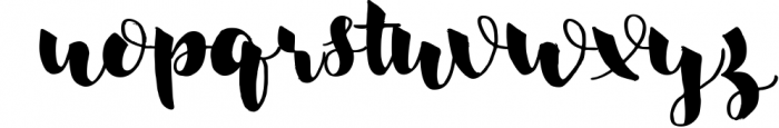 Ralynda - Modern Calligraphy Font LOWERCASE