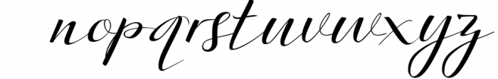 Rambies Script Font LOWERCASE
