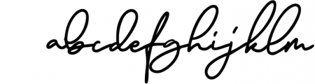 Ramtul - Signature Font Font LOWERCASE