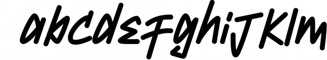 Randhu - Handwritten Marker Font Font LOWERCASE