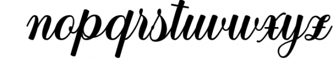 Rastania Script 1 Font LOWERCASE