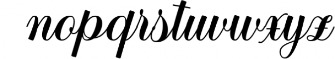 Rastania Script 2 Font LOWERCASE