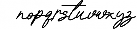 Rastella - Monoline Calligraphy Font LOWERCASE