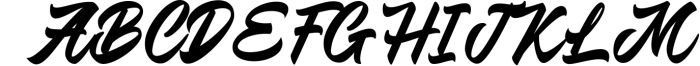 Ratcliffer - Modern Script Font Font UPPERCASE