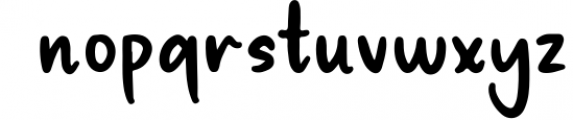 Ratiga Handwritten Font Font LOWERCASE