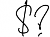 Rattiar Signature Script Font OTHER CHARS
