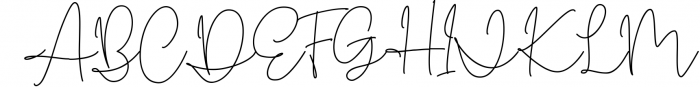 Rattiar Signature Script Font UPPERCASE