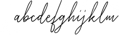 Rattles Signature plus Serif Font LOWERCASE