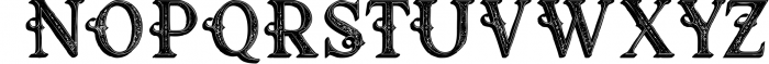 Raven Typeface 4 Font UPPERCASE