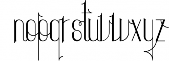Ravenside-high end trio font 6 Font LOWERCASE