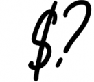 Rayland Signature Monoline Font OTHER CHARS