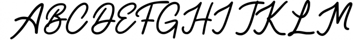 Rayland Signature Monoline Font UPPERCASE