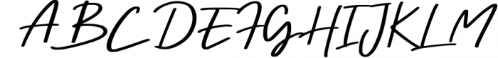 Rayleigh - Handwritten font Font UPPERCASE