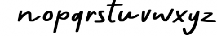 Rayleigh - Handwritten font Font LOWERCASE