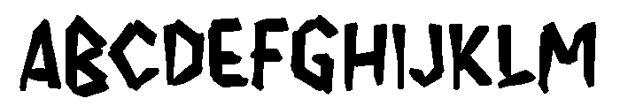 RAEDAN Font UPPERCASE