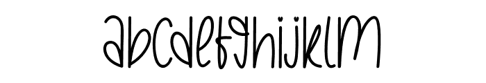 RAINBOW BUTTERFLY Font LOWERCASE