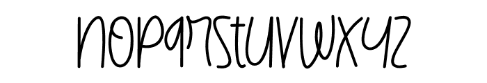 RAINBOW BUTTERFLY Font LOWERCASE