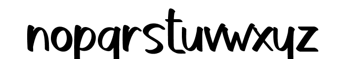 RAKEBOOM Regular Font LOWERCASE