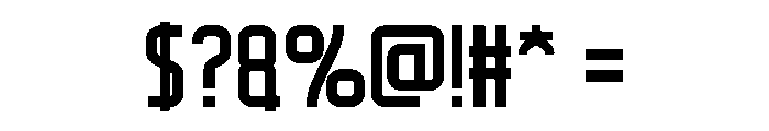 RANGE-OVER Font OTHER CHARS