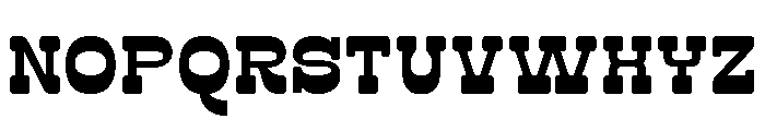 RATESADEMO Regular Font UPPERCASE