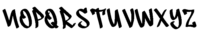 RAVENIX Regular Font LOWERCASE