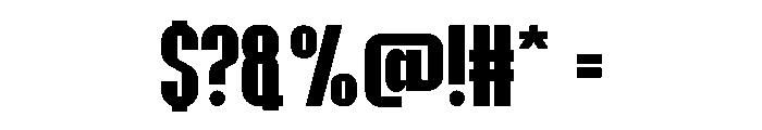 RAWZ Font OTHER CHARS