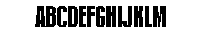 RAWZ Font UPPERCASE