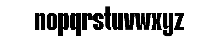 RAWZ Font LOWERCASE
