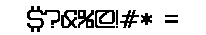 RAYSHA 110907 Font OTHER CHARS